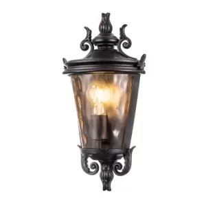 Image of Baltimore Outdoor Wall Lantern Weathered Bronze, IP44