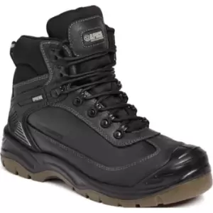 Image of Apache RANGER Waterproof Safety Hiker Boots Black Size 13
