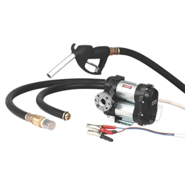 Image of Genuine SEALEY TP98 Diesel & Fluid Transfer Pump 12V High Flow
