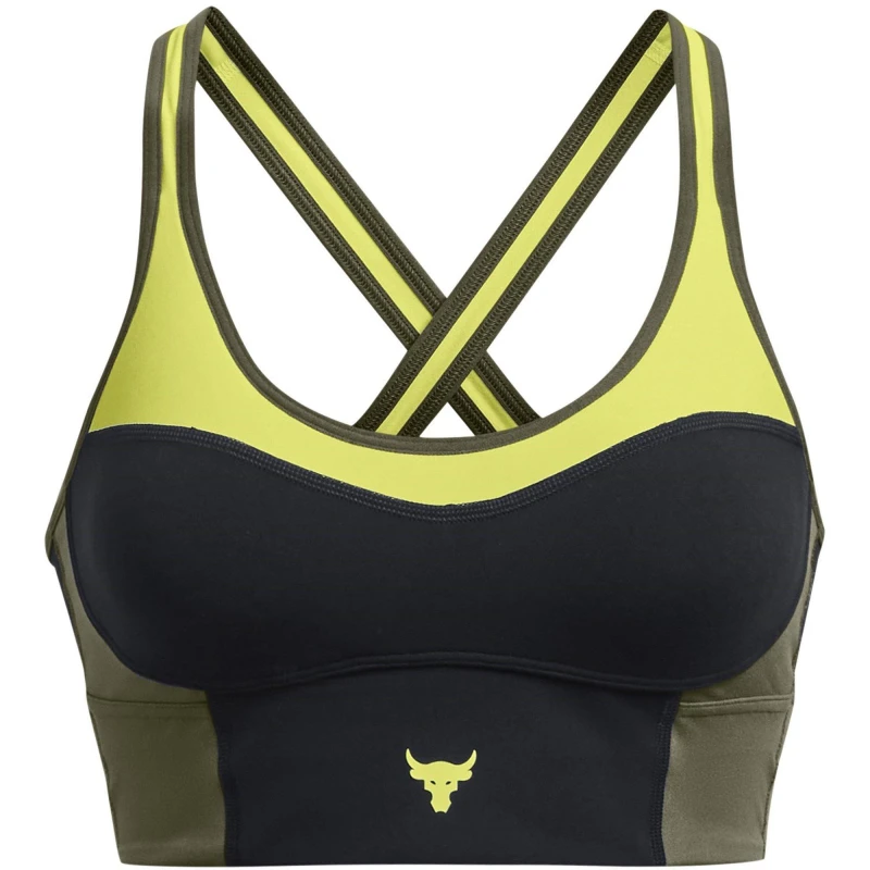 Image of Under Armour Womens Medium Impact Sports Bra Black female 8 (XS)
