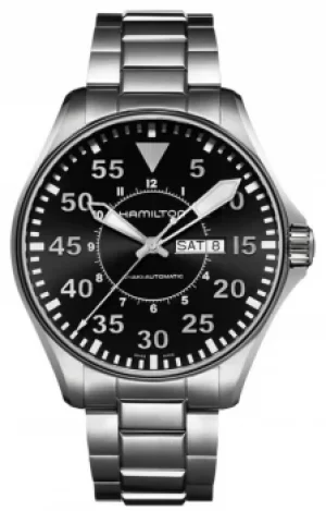 Image of Hamilton Khaki Pilot Auto Stainless Steel H64715135 Watch