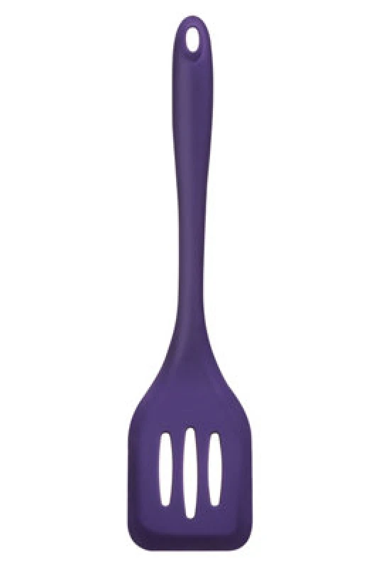 Image of Premier Housewares Zing Silicone Slotted Turner Purple
