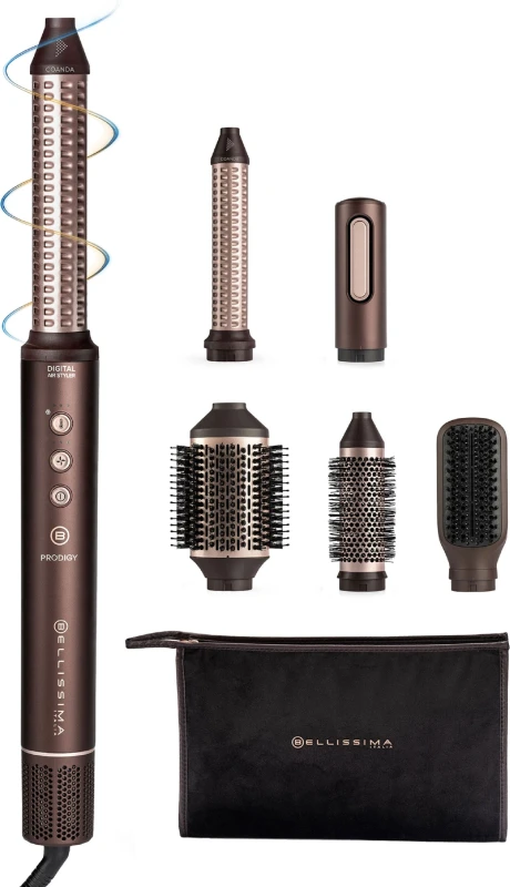 Image of Bellissima Italia Prodigy Air Styler BEL11957 Hot Air Styler - Bronze