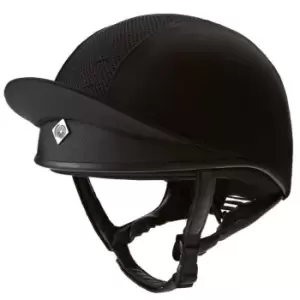 Image of Charles Owen Owen Pro II Plus Riding Hat - Black