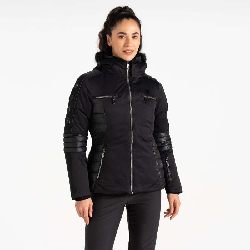 Image of Dare 2b Enlighten Waterproof Jacket Black female 8
