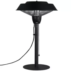 Image of Zanussi ZTPTH1 1.5Kw Table Top Patio Heater - Black