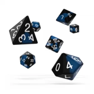 Image of Oakie Doakie Dice RPG Set Glow in the Dark (Deep Ocean)