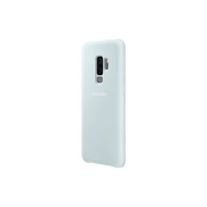 Image of Samsung EF PG965TLEGWW Silicone Cover for Galaxy S9 in Blue