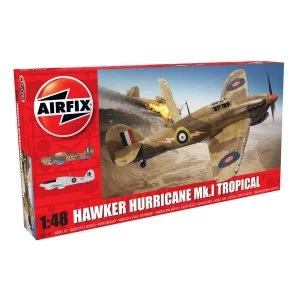 Image of Hawker Hurricane Mk.I Tropical Series 5 1:48 Air Fix Model Kit