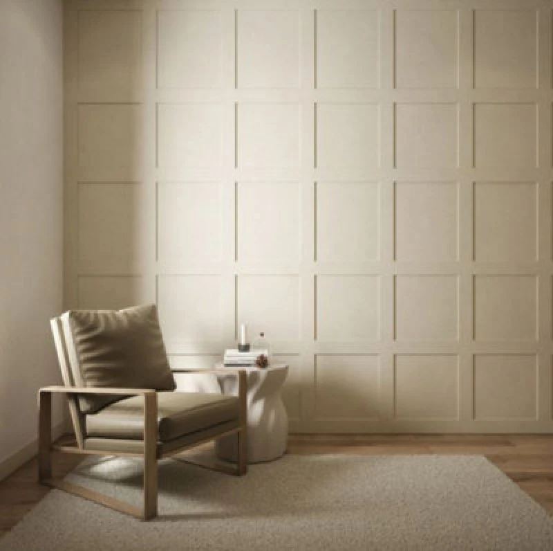 Image of Kraus Shaker Style Square Wall Panelling Kit - Paint Any Colour, Install In Minutes - 1.44M2
