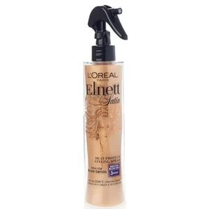 Image of LOreal Elnett Heat Protect Smooth Blow Dry Hairspray 170ml