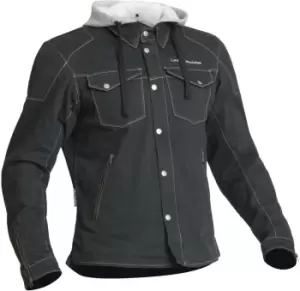 Image of Lindstrands Bjurs Motorcycle Textile Jacket, black-grey, Size 54, black-grey, Size 54