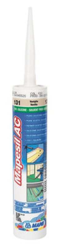 Image of Mapei Mapesil Ac Vanilla Silicone-Based Sealant, 31Ml