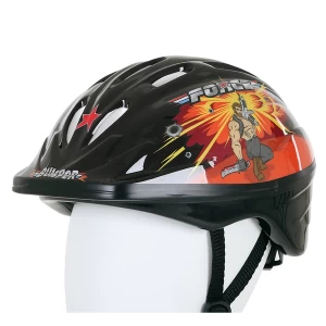 Image of Bumper Force Helmet Black/Orange 48-52cm