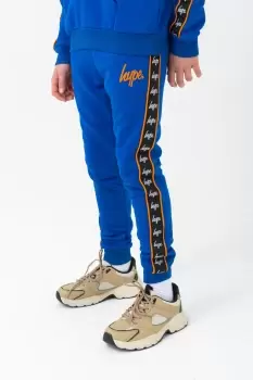 Image of HYPE BOYS Blue DIVERSION SCRIPT JOGGERS