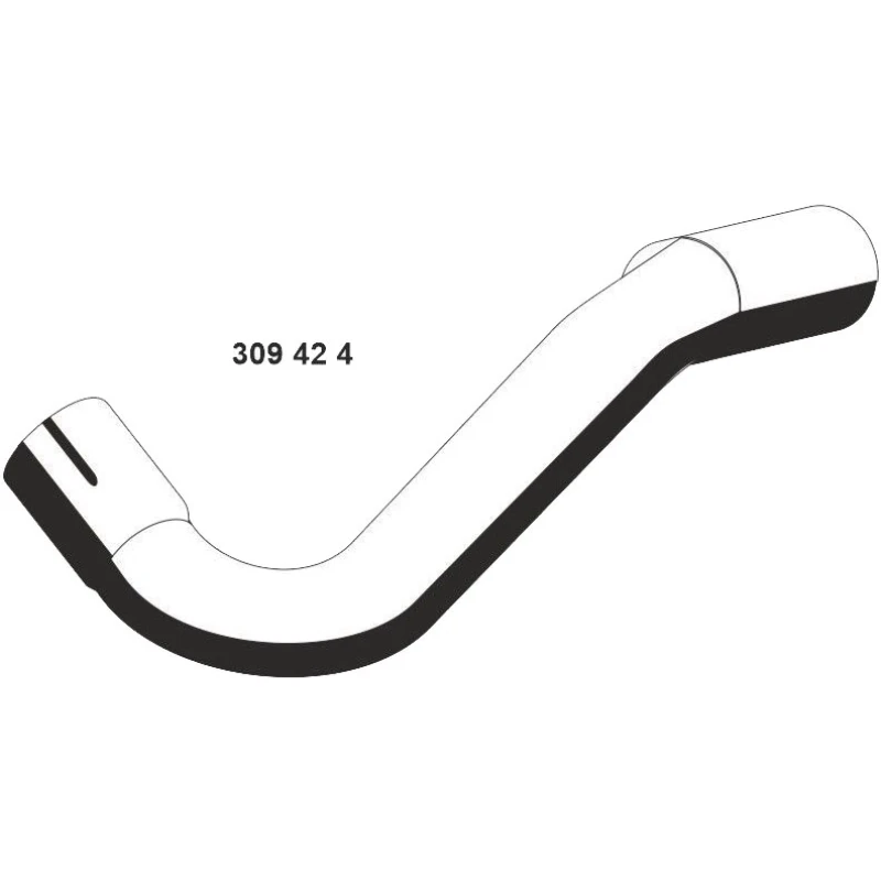 Image of ERNST 309424 Exhaust Pipe Rear Axle Left Exhaust Pipe (17)