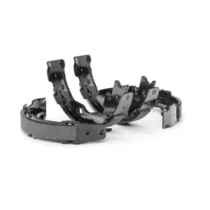 Image of Bosch Handbrake Shoes 0 986 487 734 Parking Brake Pads,Handbrake Pads RENAULT,TOYOTA,NISSAN,KOLEOS (HY_),RAV 4 III (ACA3_, ACE_, ALA3_, GSA3_, ZSA3_)