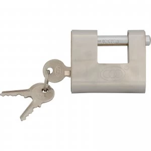 Image of Faithfull Brass Shutter Padlock 60mm Standard