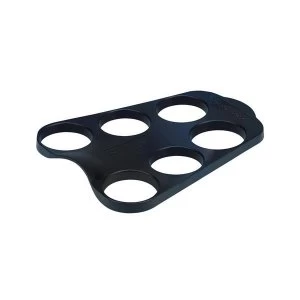 Image of Cup Carry Tray 1 x Pack of 10 with a Capacity of 6 x 79oz Cups
