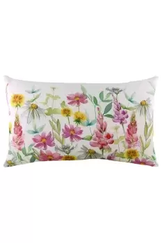 Image of Wild Flowers Ava Floral Piped Cushion