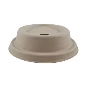 Image of Cup Kind 12/16oz Sip Lids Bagasses Moulded Fibre (Pack of 1000) PFBL90