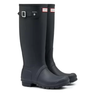 Image of Hunter Womens Original Tall Wellington Boots Navy 7 (EU41)