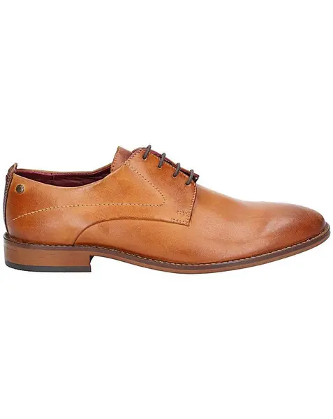 Image of Base London Base London Script Washed Shoe TAN Male 6 MC08915