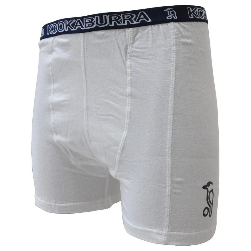 Image of Kookaburra Integral Pouch Jock Shorts White