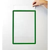 Image of BEAVERSWOOD FRAMES4DOCS Document Frames OD-MFD3/10-GRE A3 Green Pack of 10