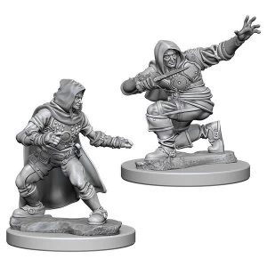 Image of Pathfinder Deep Cuts Unpainted Miniatures (W1) Human Male Rogue
