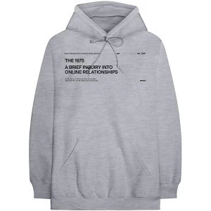 Image of The 1975 - ABIIOR Version 2. Mens X-Large Pullover Hoodie - Grey