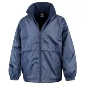 Image of Result Childrens/Kids Core Youth DWL Jacket (5-6) (Navy Blue)