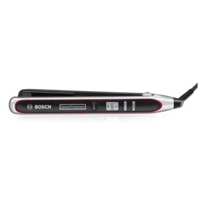 Image of Bosch PHS8667GB Ceramic Hair Straighteners with LCD Display and Rounded Plates