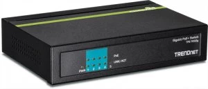 Image of TRENDnet TPE-TG50G 5-Port Gigabit PoE+ Network Switch