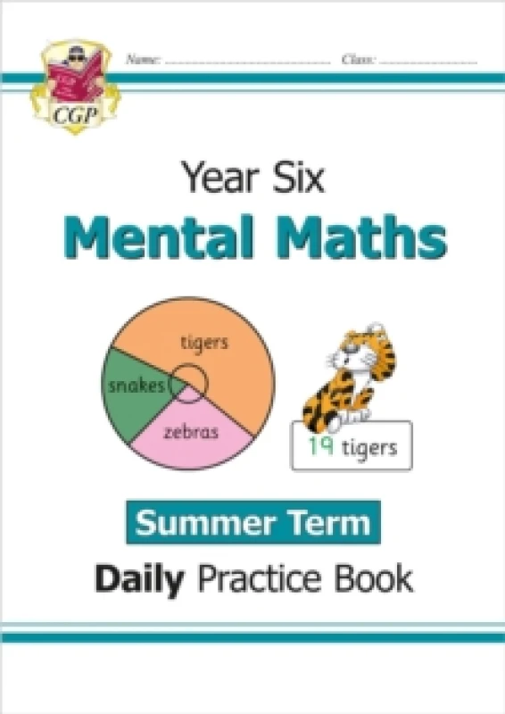 Image of KS2 Mental Maths Year 6 Daily Practice Book: Summer Term Paperback / softback