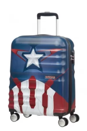 Image of American Tourister Wavebreaker Spinner Captain America Suitcase