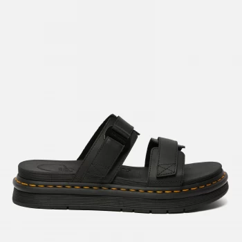 Image of Dr. Martens Mens Chilton Hydro Leather Sandals - Black - UK 10