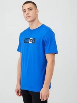 Image of Nike Jdi Bumper T-Shirt - Blue