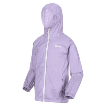 Image of Regatta Kids Pack It III Waterproof Jacket - Purple