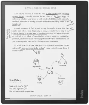 Image of Kobo Elipsa 32GB WiFi E-Reader - Black