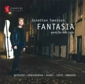 Image of Gyorgy Ligeti - Jonathan Swensen: Fantasia: Works for Solo Cello CD Album - Used