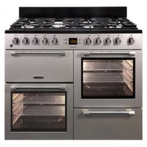 Image of Leisure CK100F232S 100cm COOKMASTER Dual Fuel Range Cooker in Silver