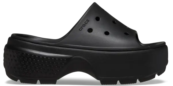 Image of Crocs Unisex Stomp Slides Black W6/M5