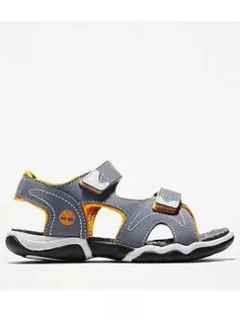 Image of Timberland Adventure Seeker 2 Strap Sandal, Grey, Size 6 Younger