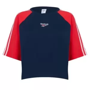 Image of Reebok Short Sleeve T-Shirt Womens - Blue