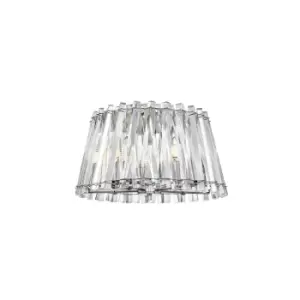 Image of Mirabell Crystal Ceiling Light, Chrome, 5x E14