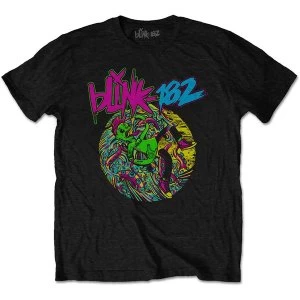Image of Blink-182 - Overboard Event Unisex Medium T-Shirt - Black