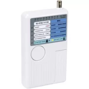 Image of Velleman VTLAN7 Suitable for USB-A, USB-B, BNC, RJ45, RJ12, RJ11, RJ10