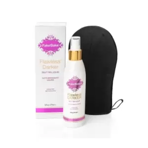 Image of Fake Bake 177ml Flawless Darker Self-Tan Spray with Mitt