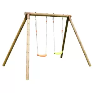 Image of Soulet Alizee Double Wooden Swing Set